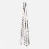 青銅製スネークボウル衛生方白銅製カドゥセウス医療 ネクタイ (裏面)