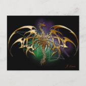 青銅龍 ポストカード (正面)