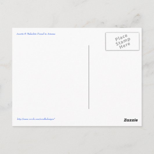 青銅 ポストカード (裏面)