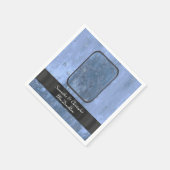 青錆の金属パターン スタンダードカクテルナプキン (角)