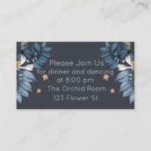 青離れ白い花モダン式レセプション