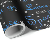 青離れ色の光感動的 ラッピングペーパー (ロールコーナー)