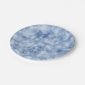 青雪片とキラキラ ペーパープレート (アングル)