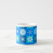 青雪片パターン エスプレッソカップ (正面)