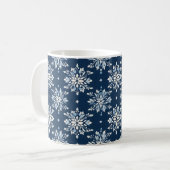 青雪片パターン コーヒーマグカップ (正面左)