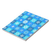 青雪片パターン ノートパッド (回転)