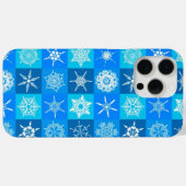 青雪片パターン Case-Mate iPhoneケース (裏面 (横))