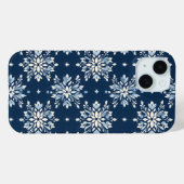 青雪片パターン Case-Mate iPhoneケース (裏面 (横))