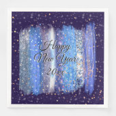 青霜の降りた筆ストローク新年20xx (正面)