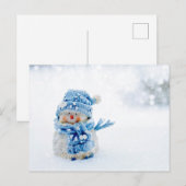 青霜の降りた色の友人 ポストカード (正面/裏面)