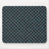 青風変わり市松模様に色まストライプたは斜め点々のあるの マウスパッド (正面)