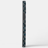 青風変わり市松模様に色まストライプたは斜め点々のあるの Case-Mate iPhoneケース (裏面 / 右)