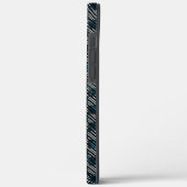 青風変わり市松模様に色まストライプたは斜め点々のあるの Case-Mate iPhoneケース (裏面 / 左)