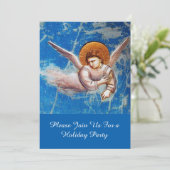 青飛んでいる空の天使、クリスマスホリデーパーティー 招待状 (スタンド正面)