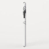 青飛んでいる蝶モルフォ Case-Mate iPhoneケース (裏面/右)