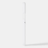 青飛んでいる蝶モルフォ iPhoneケース (右側面)