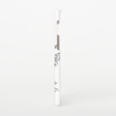 青飛んでいる蝶モルフォ SAMSUNG GALAXYケース (左側)