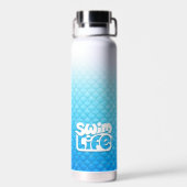 青食べいはかりで測水 ウォーターボトル (背面)