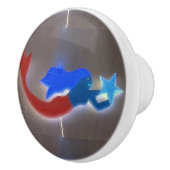 青髪の人魚 セラミックノブ (右)