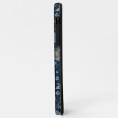 青魅力的灰色イエローポピー花柄 Case-Mate iPhoneケース (裏面/左)