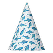 青魚のサメ柄 パーティーハット (左)