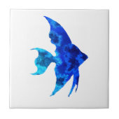 青魚シルエット タイル (正面)