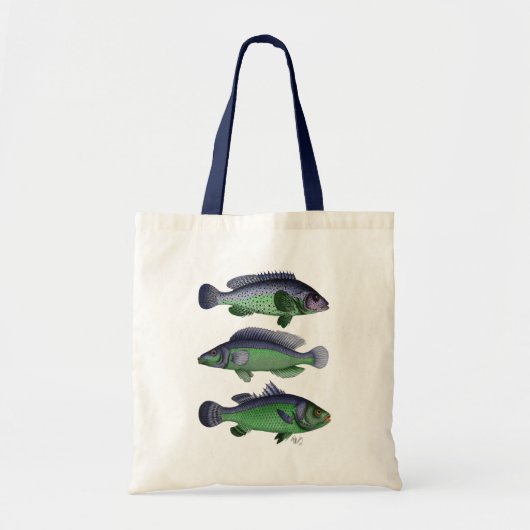 青魚トリオ トートバッグ (正面)