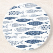 青魚 コースター (正面)