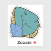 青魚 シール (シート)