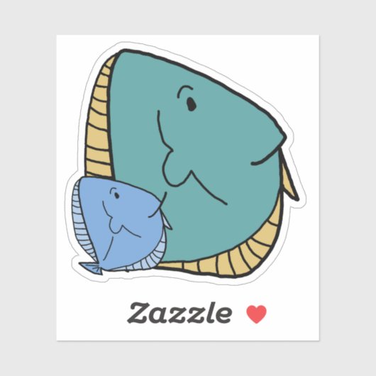 青魚 シール (シート)