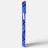 青鮮やかペイズリー Case-Mate iPhoneケース (裏面 / 右)