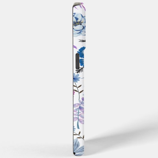 青鮮やか桃色の絵を描花 Case-Mate iPhoneケース (裏面 / 右)