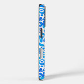 青鮮やか白の水彩植物学 Case-Mate iPhoneケース (裏面 / 右)