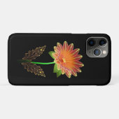 青鮮やか緑のネオンの花離れ Case-Mate iPhoneケース (裏面(横))