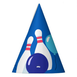 青鮮やか赤ボーリング第6誕生日 パーティーハット