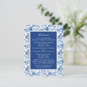 青鳥と花結婚の花 エンクロージャーカード (スタンド正面)