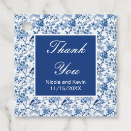 青鳥と花結婚の花 フェイバータグ