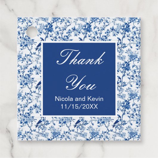 青鳥と花結婚の花 フェイバータグ (正面)