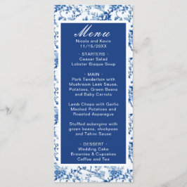 青鳥と花結婚の花 メニュー