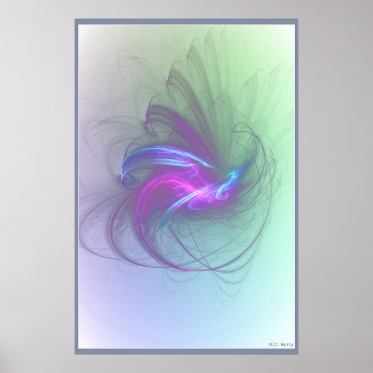 青鳥の恵み ポスター (正面)