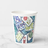 青麻雀タイル 紙コップ (裏面)