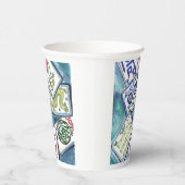 青麻雀タイル 紙コップ (右)