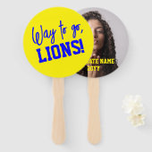 青黄の卒業式 ハンドファン (正面&裏面)