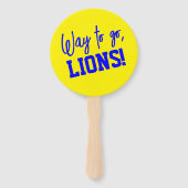 青黄の卒業式 ハンドファン (正面)