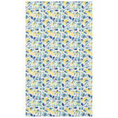 青黄レモンと花 テーブルクロス (正面)