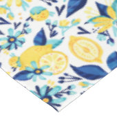 青黄レモンと花 テーブルクロス (アングル)