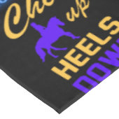 青黄色で顎を上げる テーブルクロス (アングル)