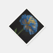 青黄色カーネーション スタンダードカクテルナプキン (角)