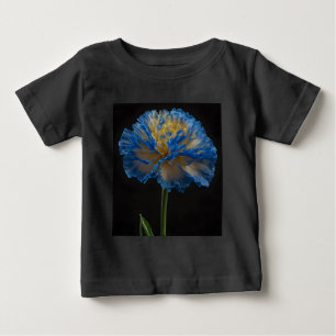 青黄色カーネーション ベビーTシャツ
