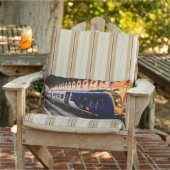 青黄色列車 アウトドアクッション (椅子)